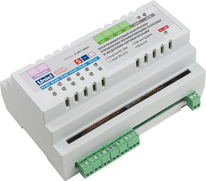 Программируемый контроллер управления периферийными блоками и модулями автоматизации A-UPC-M001